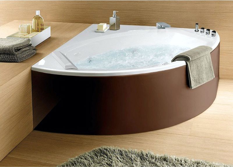 Угловая форма ванны