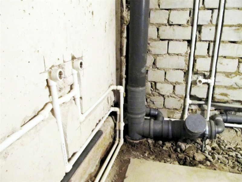 замена водопровода и канализации