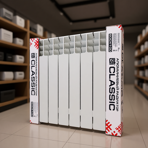 Радиатор AL STI Classic 500/100 S500A2 215ват