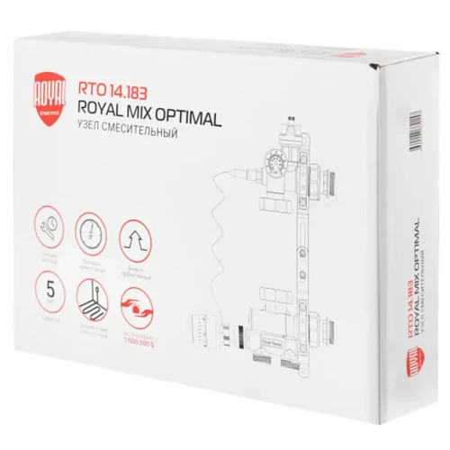 Насосно-смесительный узел для ТП RT RoyalMix Optimal 1