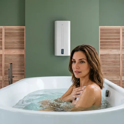 Водонагреватель BALLU BWH/S 80 Artendo DH в интерьере
