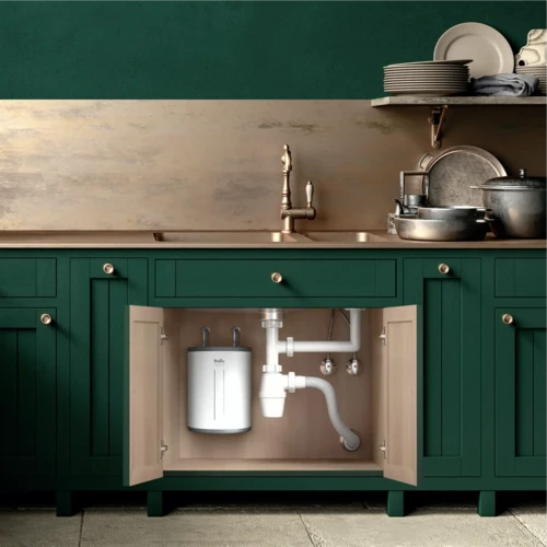 Водонагреватель BALLU BWH/S 15 Omnium Uni U (под мойкой) - в интерьере