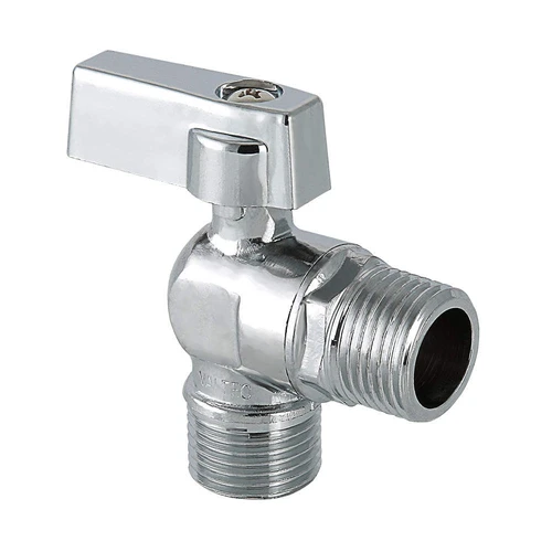 Кран VALTEC 1/2*1/2 шар.угл.д/стир.маш