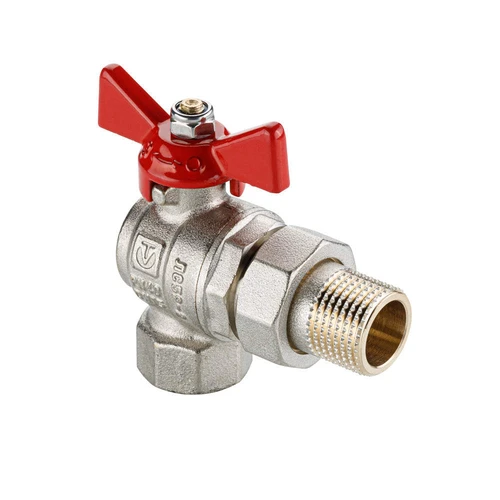 Кран VALTEC 3/4 с американкой угловой